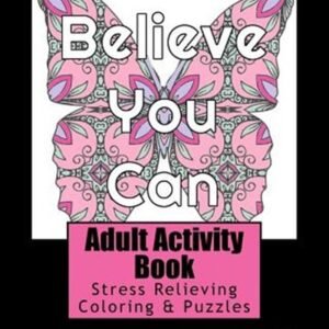 Adult Activity Book Inspirational Quotes : Coloring and Puzzl for Adults Feat...