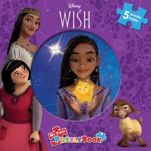 Disney Wish My First Puzzle Book - Jigsaw Puzzles for kids, 10-p