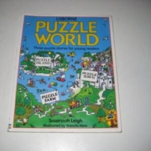 Puzzle World: Island/Farm/Town (Young Puzzles) by Leigh, Susannah Paperback The