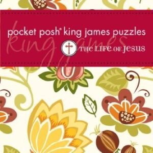 POCKET POSH KING JAMES PUZZLES: THE LIFE OF JESUS By The Puzzle Society *VG+*