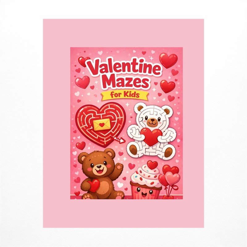 Valentine Mazes for Kids