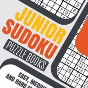 Junior Sudoku Puzzls | Easy, Medium and Hard Puzzles, Paperback by Senor Sudo...