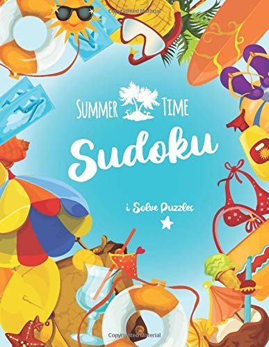 SUMMERTIME SUDOKU: 200 CHALLENGING 6X6 SUDOKU PUZZLES By Isolvepuzzles **NEW**