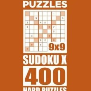 The Big Book Of Logic Puzzles - Sudokux 400 Hard (Volume 10)