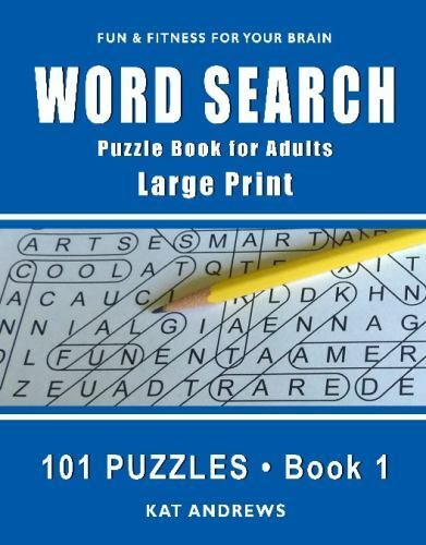 Word Search Puzzle Book for Adults: Large Print… 9781732752054 by Andrews, Kat