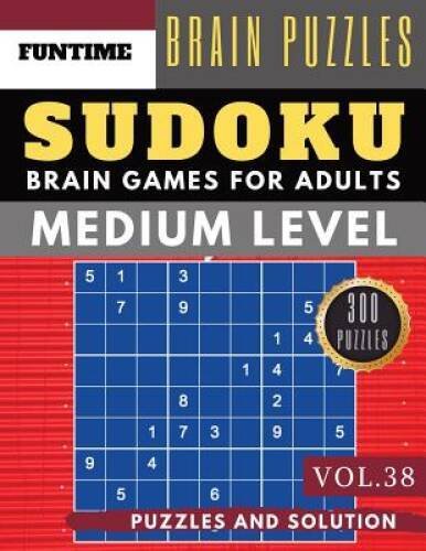 Sudoku Medium: Huge 300 medium SUDOKU books  sudoku medium difficu – ACCEPTABLE