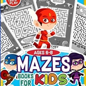 Maze Books for Kids 6-8 with Many E..., Peerson, Patric