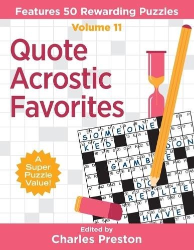 Quote Acrostic Favorites (Paperback) Puzzle Books for Fun (UK IMPORT)