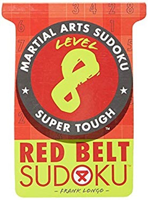 Martial Arts Sudoku Red Belt L8 Super To Paperback F. Longo