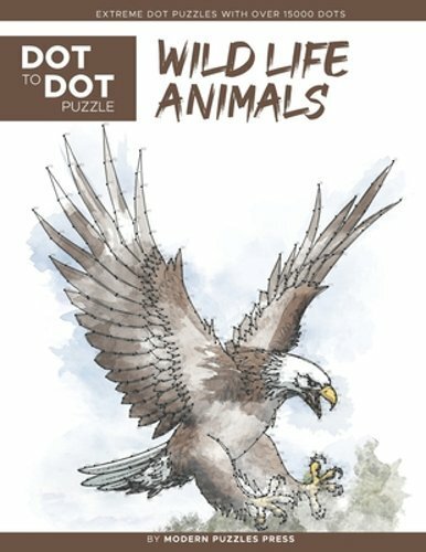 Wildlife Animals – Dot to Dot Puzzle (Extreme Dot Puzzles with over 15000 dots):