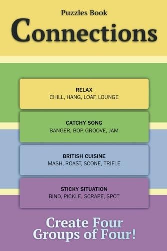 4 Connections Puzzle Book: 200 Puzz…, Crawford, Marie