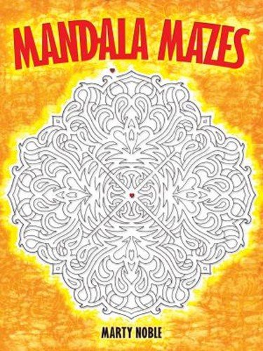 Mandala Mazes Paperback Marty Noble