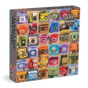 Eastern Bloc Telephones 500 Piece Puzzle by Galison Mudpuppy [Gift/Card]