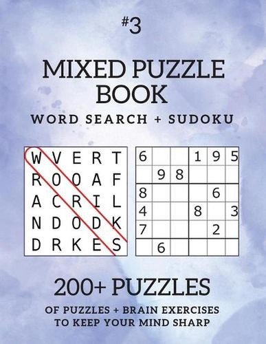 Mixed Puzzle Book #3 by Barb Drozdowich Paperback Book