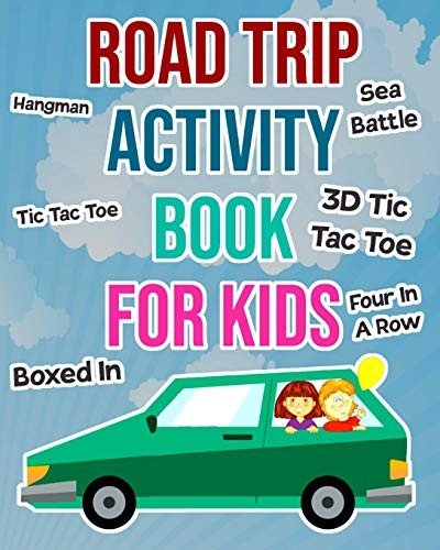 Road Trip Activity Book For Kids: C…, Books, Happen G