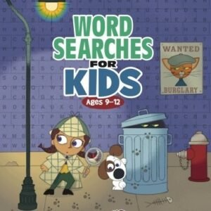 WORD SEARCH FOR KIDS AGES 9-12: REPRODUCIBLE WORKSHEETS By Woo! Jr. Kids NEW