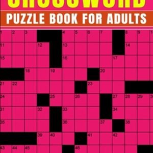 Medium Difficulty Crossword Puzzle Book For Adults: 82+ Large Print Puzzles With
