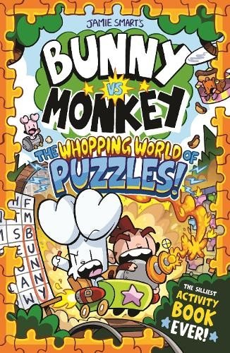 Jamie Smart Bunny vs Monkey: The Whopping World of Puzzl (Paperback) (UK IMPORT)