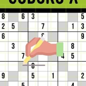 Sudoku X Puzzle Book For Adults: 100 Medium To Hard Sudoku Diagonal Variant Puzz