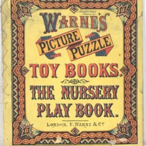 Warne's Picture Puzzle Toy Books: The Nursery Play Book 1871 w/ 6 Lithographs