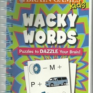 Wacky Words. Brain Games kids. Puzzles to Dazzle you...