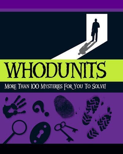 WHODUNITS: MORE THAN 100 MYSTERIES FOR YOU TO SOLVE *Excellent Condition*