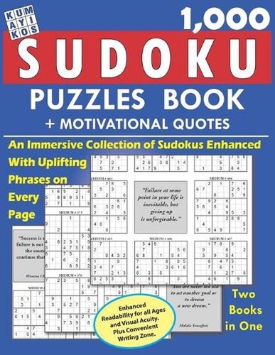 1,000 sudoku puzzles book: For adults easy to very hard by Jose Ascencio Paperba