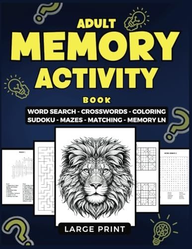 Adult Memory and Activity Book: Ful…, Rogers III, Dr