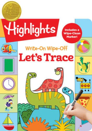 Write-On Wipe-Off Let’s Trace (Highlightsâ?¢ Write-On Wipe-Off Fun to Lea – GOOD