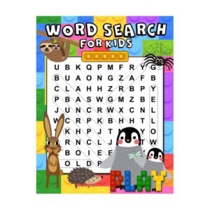 Word Search For Kids: 100 Fun and Educational Word Search Puzzles for Kids ag...