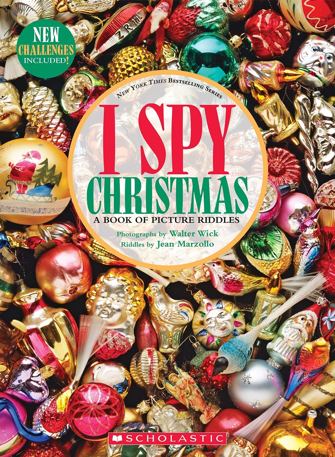 I Spy Christmas: A Book of Picture Riddles – hardcover Marzollo, Jean|Wick, …