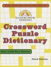 Random House Webster’s Crossword Puzzle Dictionary by Stephen Elliott