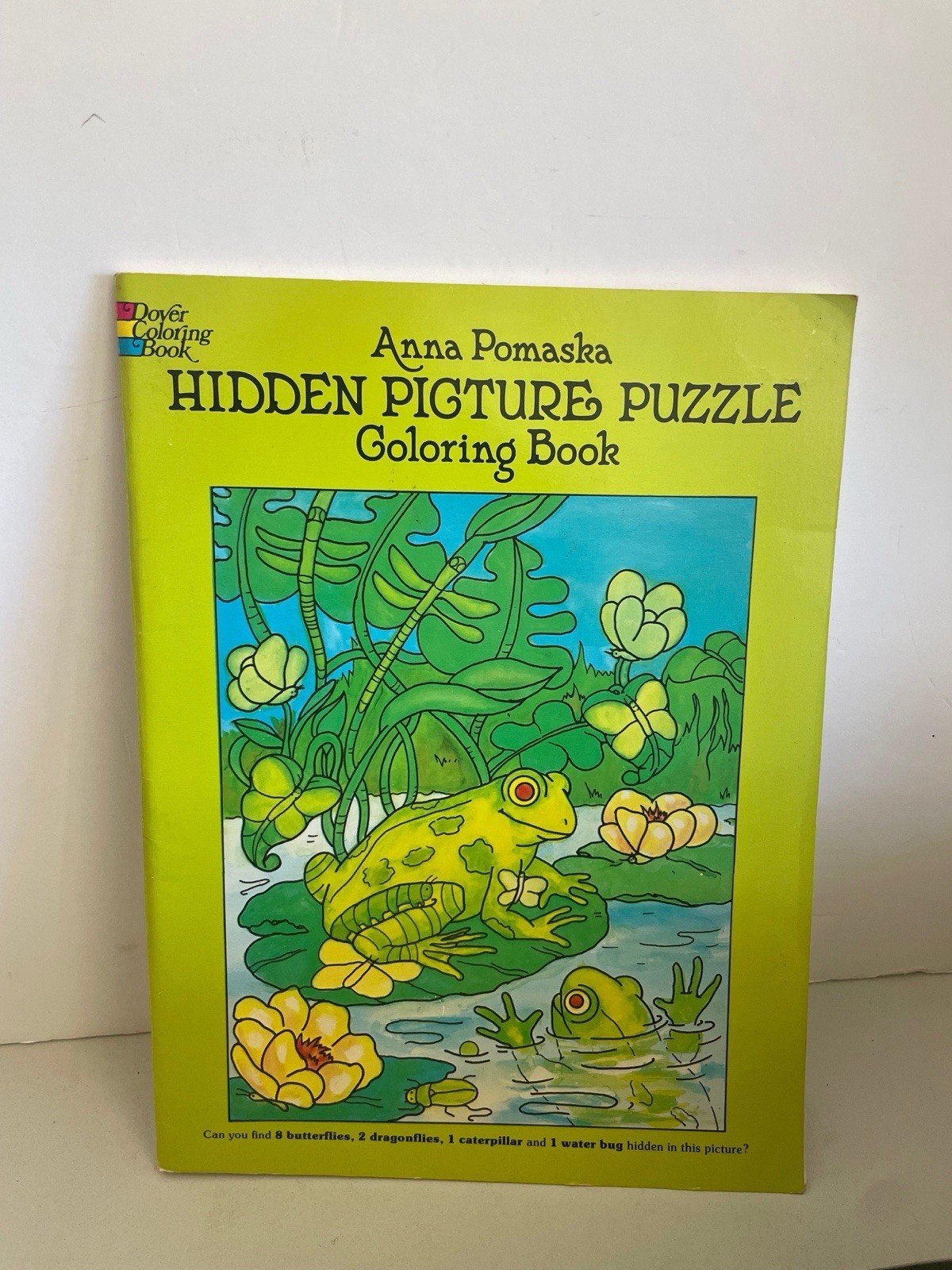 HIDDEN PICTURE PUZZLE COLORING BOOK Dover Children’s By Anna Pomaska