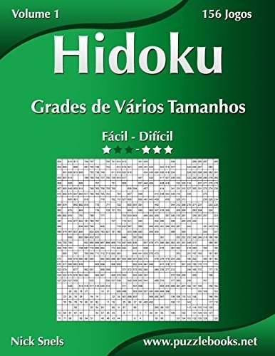 HIDOKU GRADES DE VARIOS TAMANHOS – FACIL AO DIFICIL – By Nick Snels *BRAND NEW*