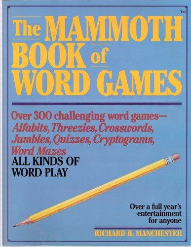 Mammoth Book of Word Games by Manchester