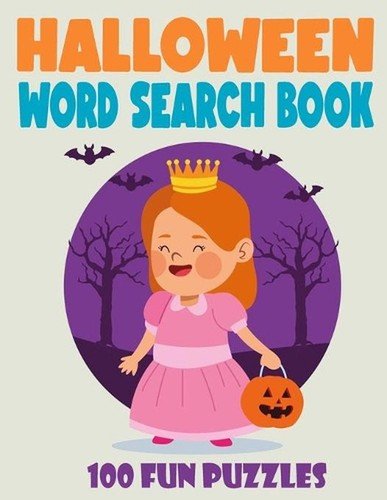 Halloween Word Search Book: 100 Halloween Word Search Puzzle Book for Kids and A