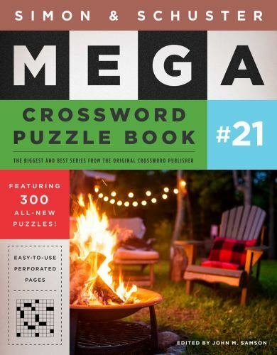 Simon & Schuster Mega Crossword Puzzle Book #21 [Paperback] Samson, John M.