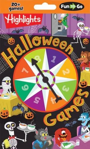 Halloween Games by Highlights Paperback Activity Book Kids Birthday Gift