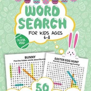 Word Search for Kids Ages 6-8: 50 Fun ..., Reid, Olivia