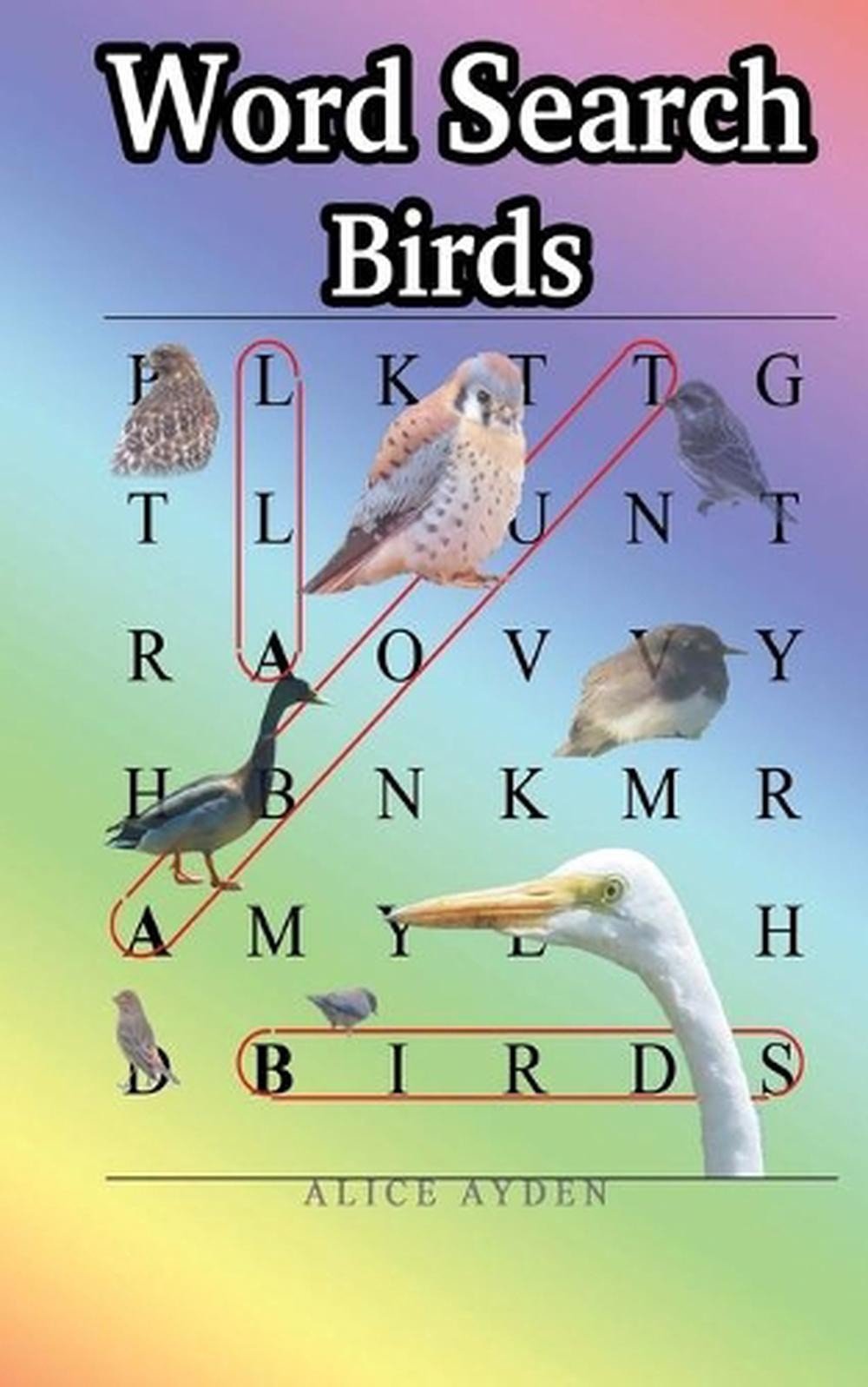 Word Search: Birds by Alice Ayden (English) Paperback Book