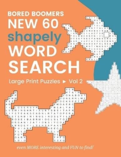 Beesville Books Bored Boomers New 60 Shapely WORD SEARCH (Paperback) (UK IMPORT)