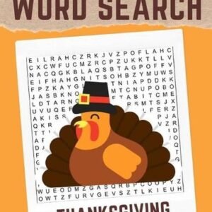 Word Search Thanksgiving: Thanksgiving word search puzzle books for adults (Vol.