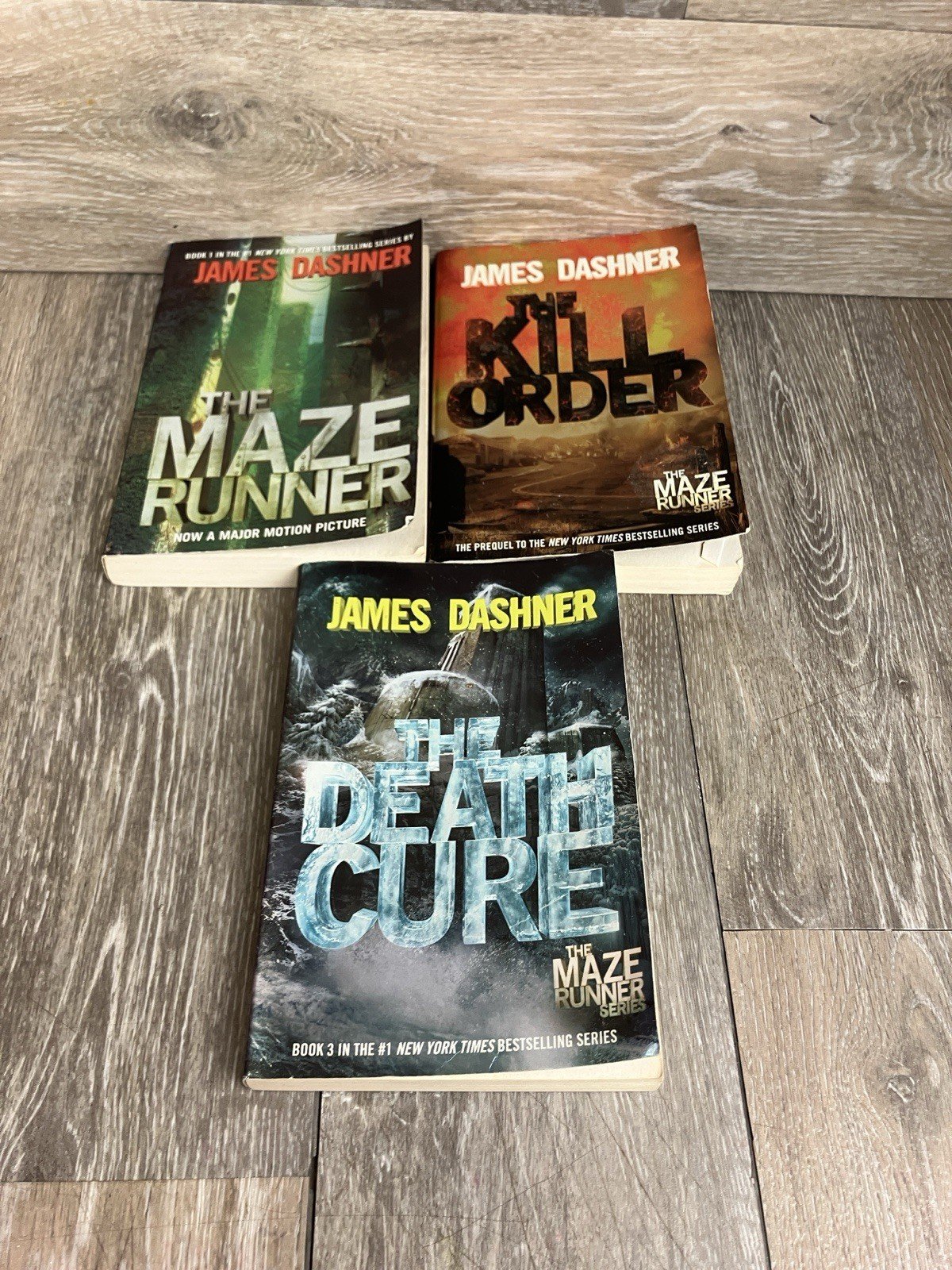 The Maze Runner Series 1-3 By James Dashner Softcover