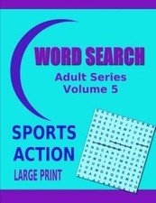 Word Search Adult Series : Sports Action, Paperback by Dennan, Kaye, Like New…