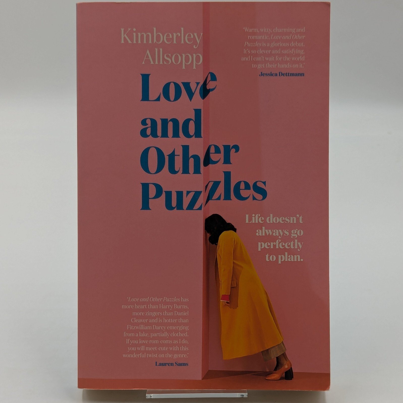 Love and Other Puzzles Paperback Book By Kimberley Allsopp Romance Humour