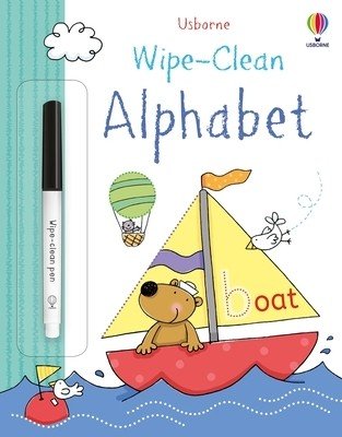 Wipe-Clean Alphabet A Kindergarten Read Jessica Greenwell Paperback