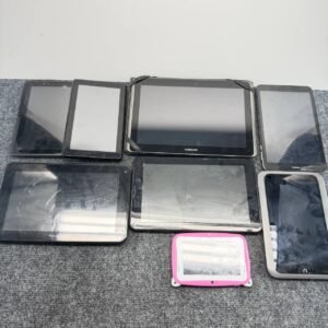 Mixed Tablet Lot 8 Samsung Nook Visual Land Tmax Sylvania For Parts Or Repair