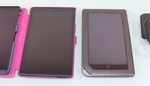 Nook Color Tablet - Tested & Works - Plus 2 Verizon Ellipsis Tablets