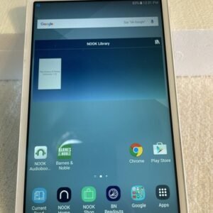 Samsung Galaxy Tab A 7.0 (2016) SM-T280 WIFI Only 8GB Pearl White B W/Nook