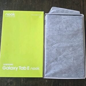 Samsung Galaxy Tab E (Nook) SM-T560NU - 16GB - Wi-Fi - 9.6" Tablet - Black, 002
